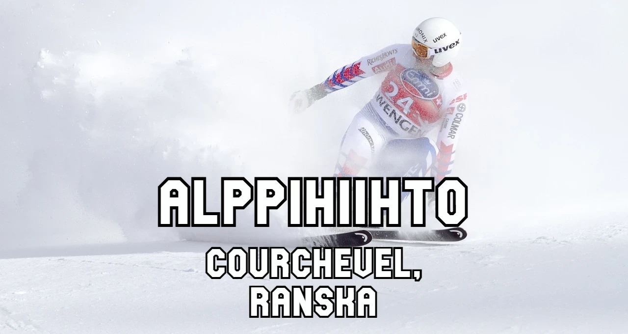 Courchevel Ranska - Alppihiihdon maailmancup live streamien aikataulu