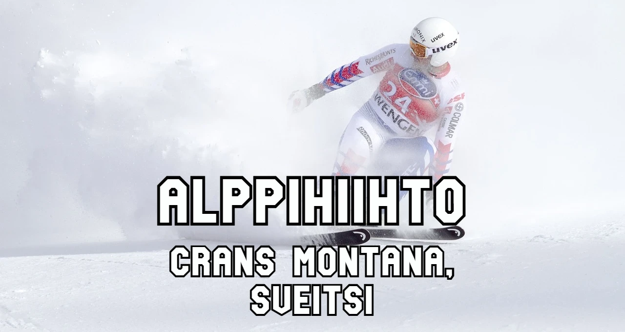 Crans Montana Sveitsi - Alppihiihdon maailmancup live