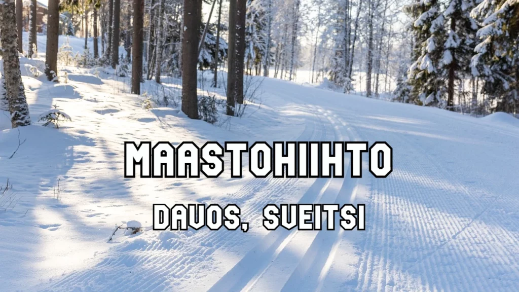 Maastohiihdon maailmancup Davos 2026 – katso sprintit ilmaiseksi