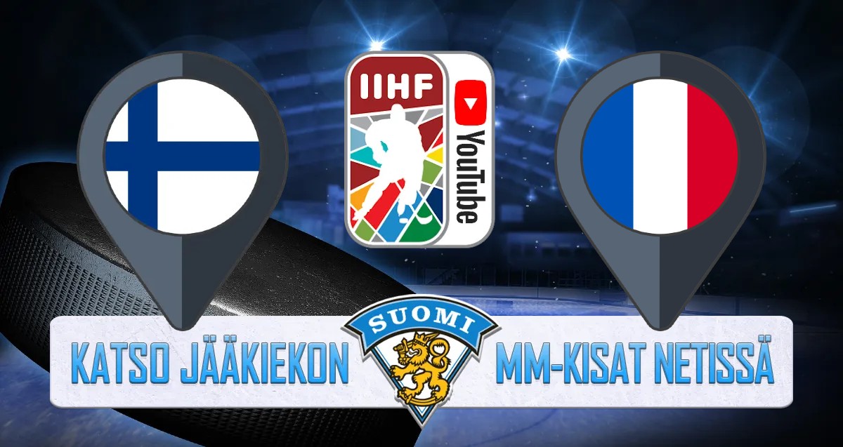 Jääkiekon MM kisat Suomi - Ranska