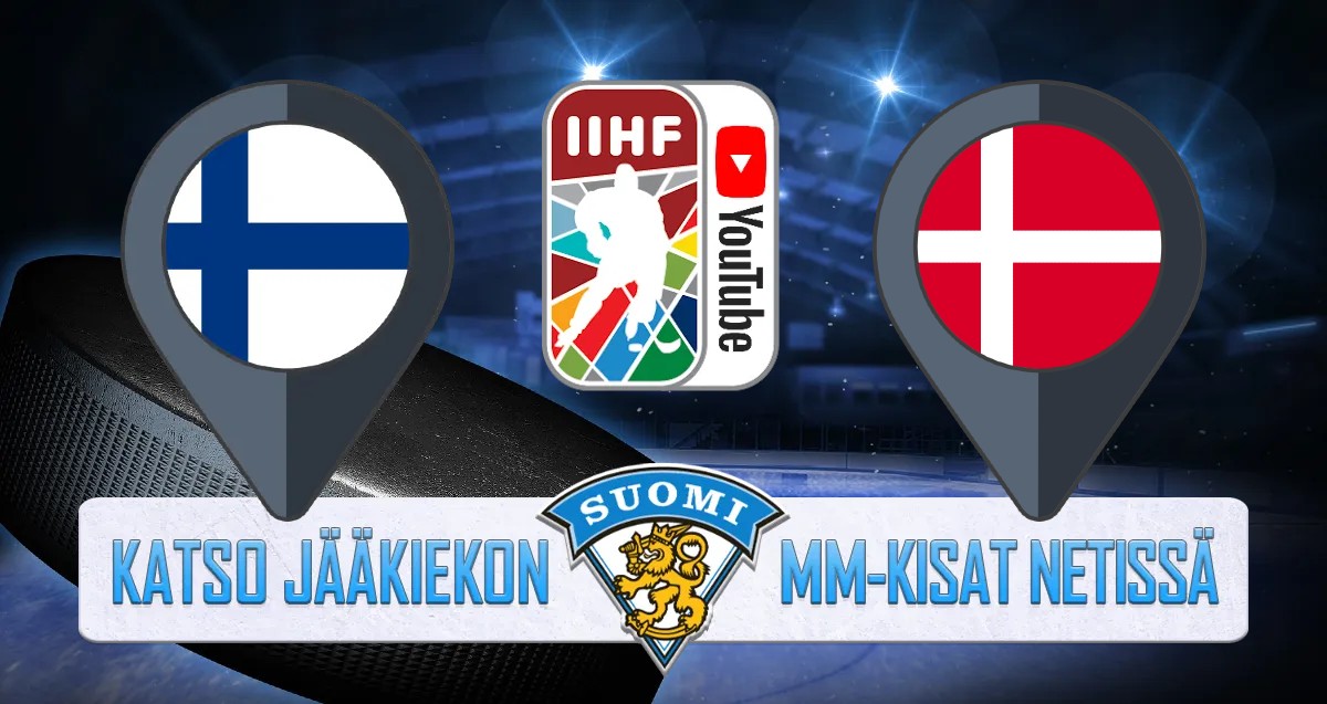 Jääkiekon MM kisat Suomi - Tanska