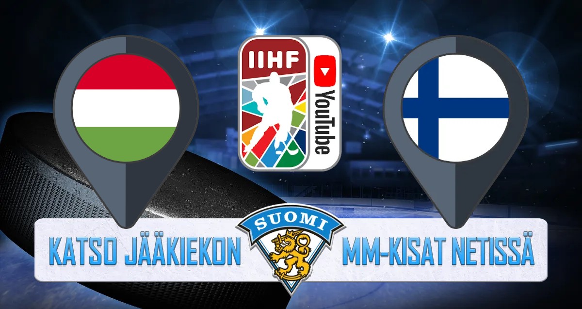 Jääkiekon MM kisat Unkari - Suomi