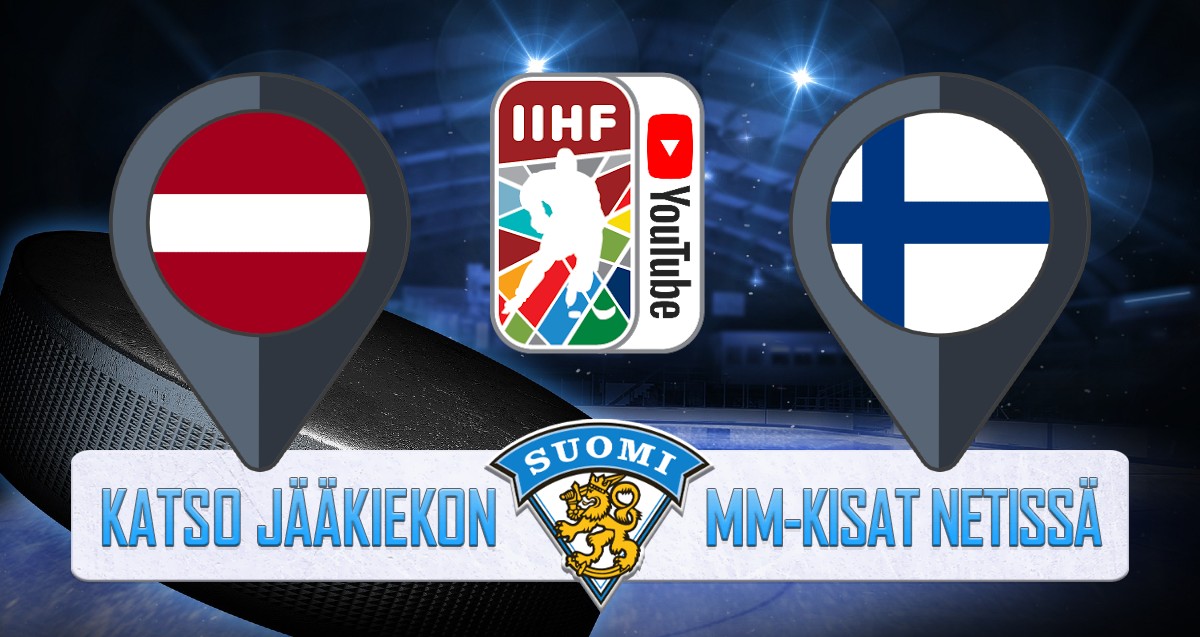 Jääkiekon MM kisat Latvia - Suomi