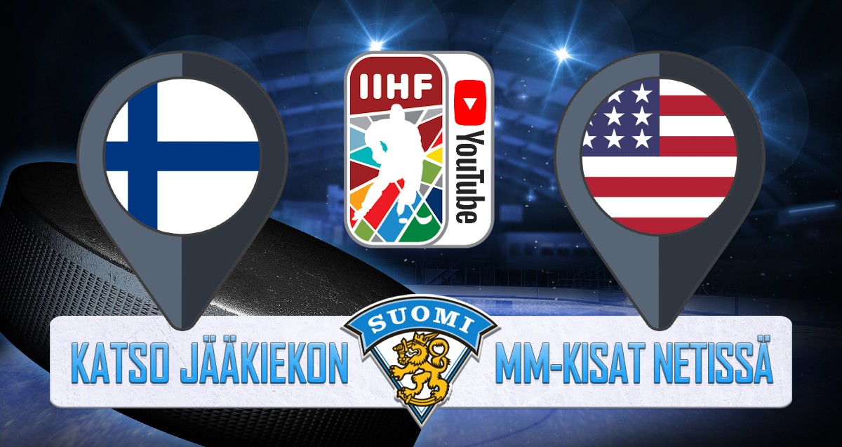 Jääkiekon MM kisat Suomi - USA