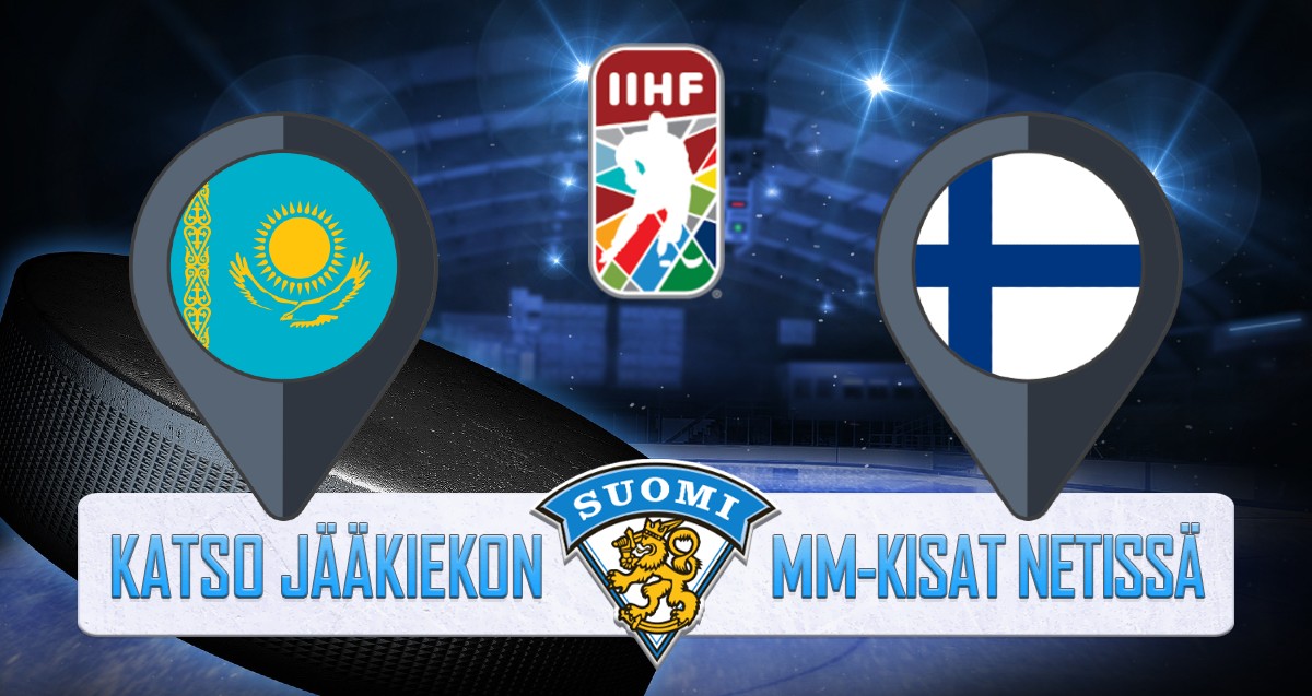 Kazakstan - Suomi Jääkiekon MM kisat