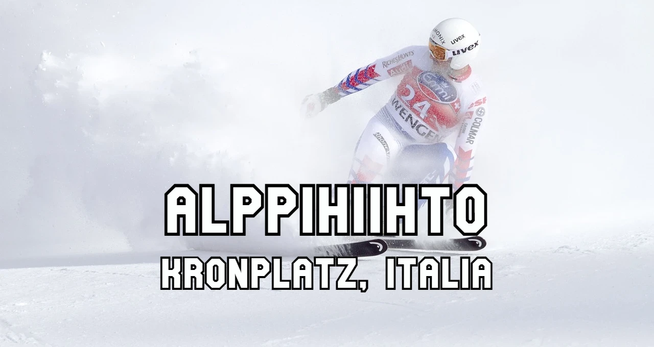 Kronplatz Italia - Alppihiihdon maailmancup live