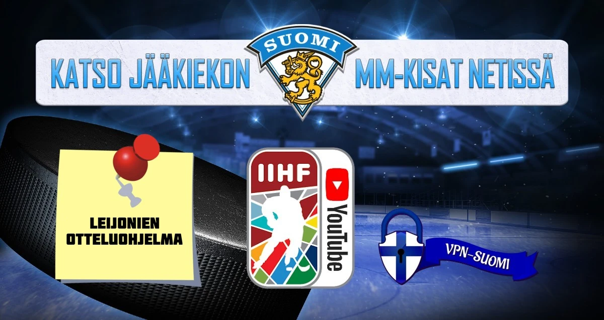 Leijonien otteluohjelma MM-jääkiekko 2025