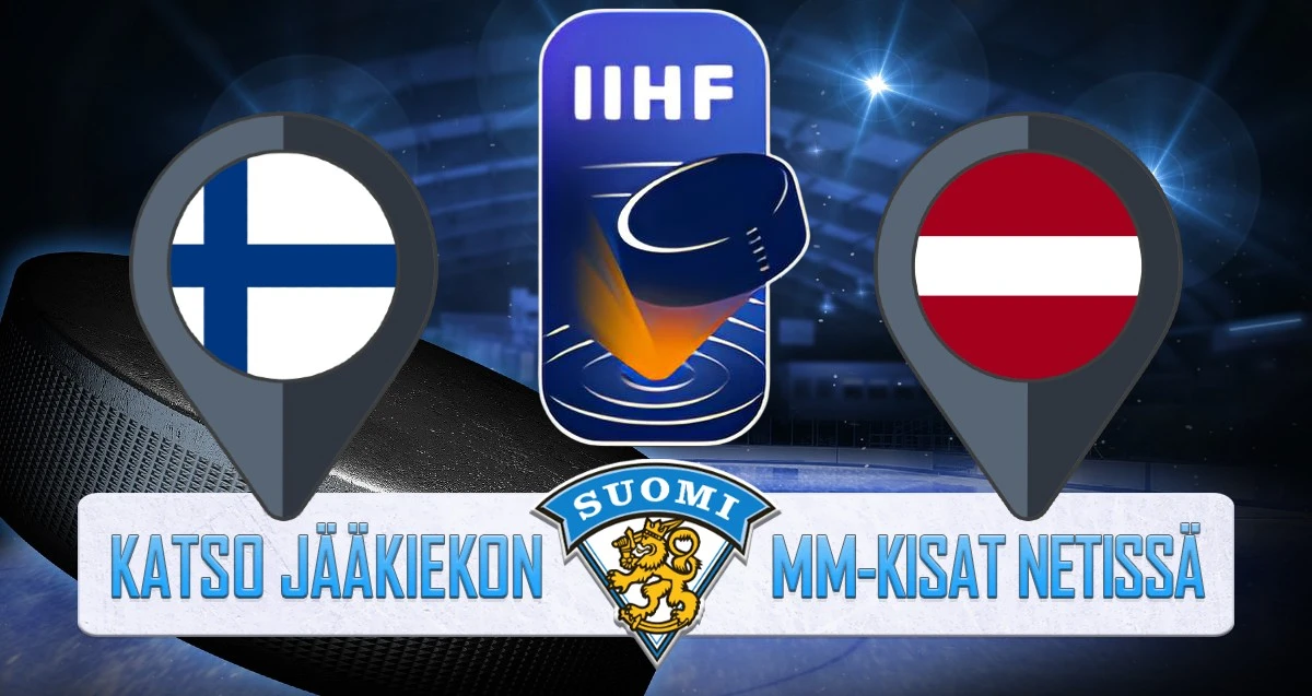 MM-jääkiekko live streamit - Suomi - Latvia