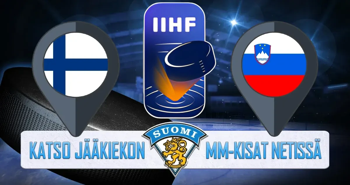 MM-jääkiekko live streamit - Suomi - Slovenia