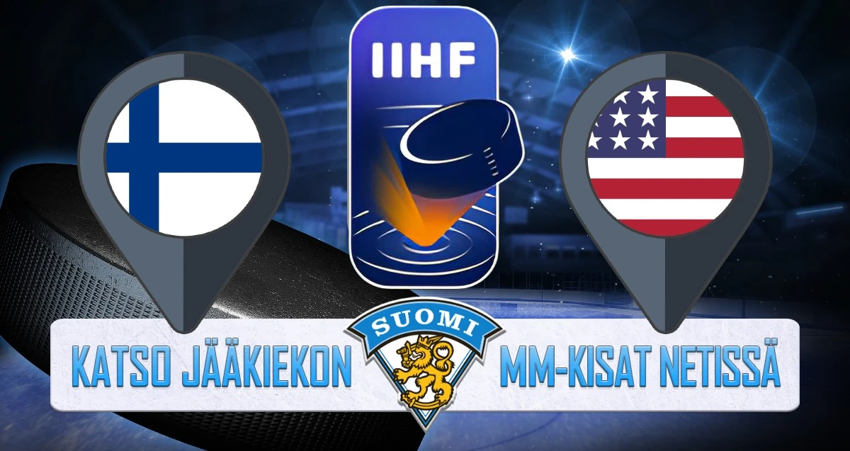 MM-jääkiekko live streamit - USA - Suomi