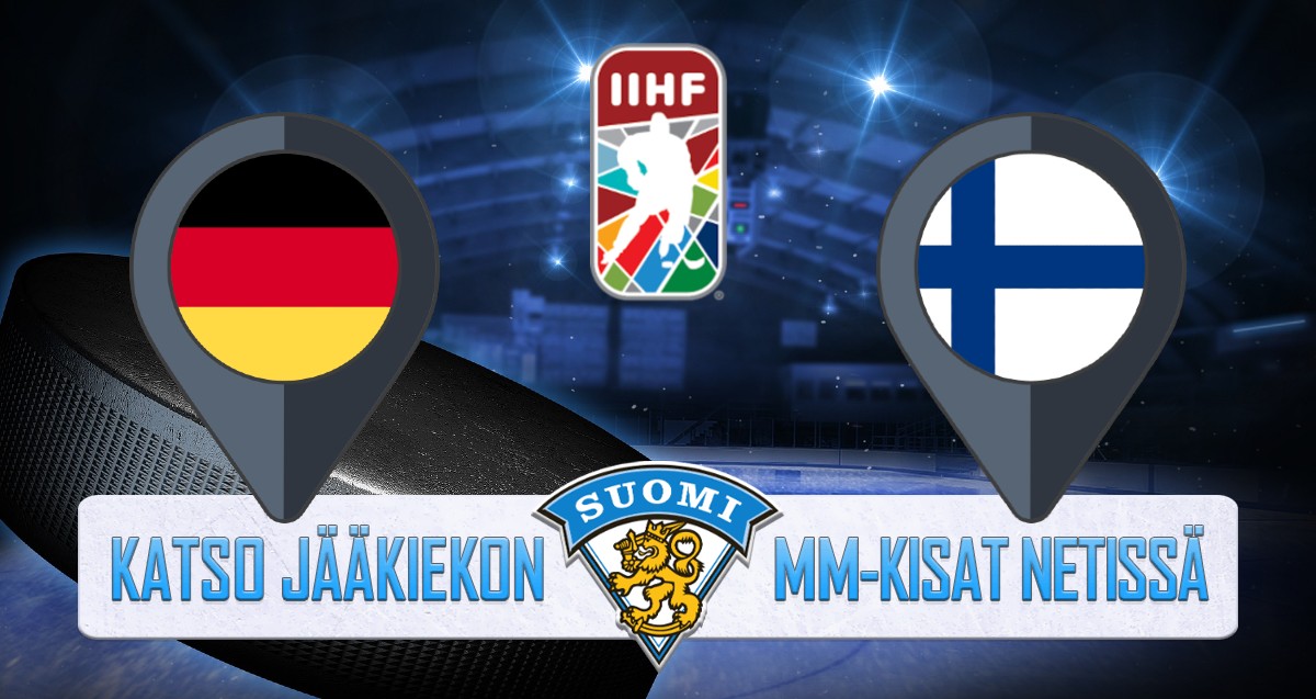 Saksa - Suomi Jääkiekon MM kisat