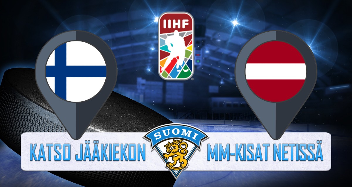 Suomi - Latvia Jääkiekon MM kisat