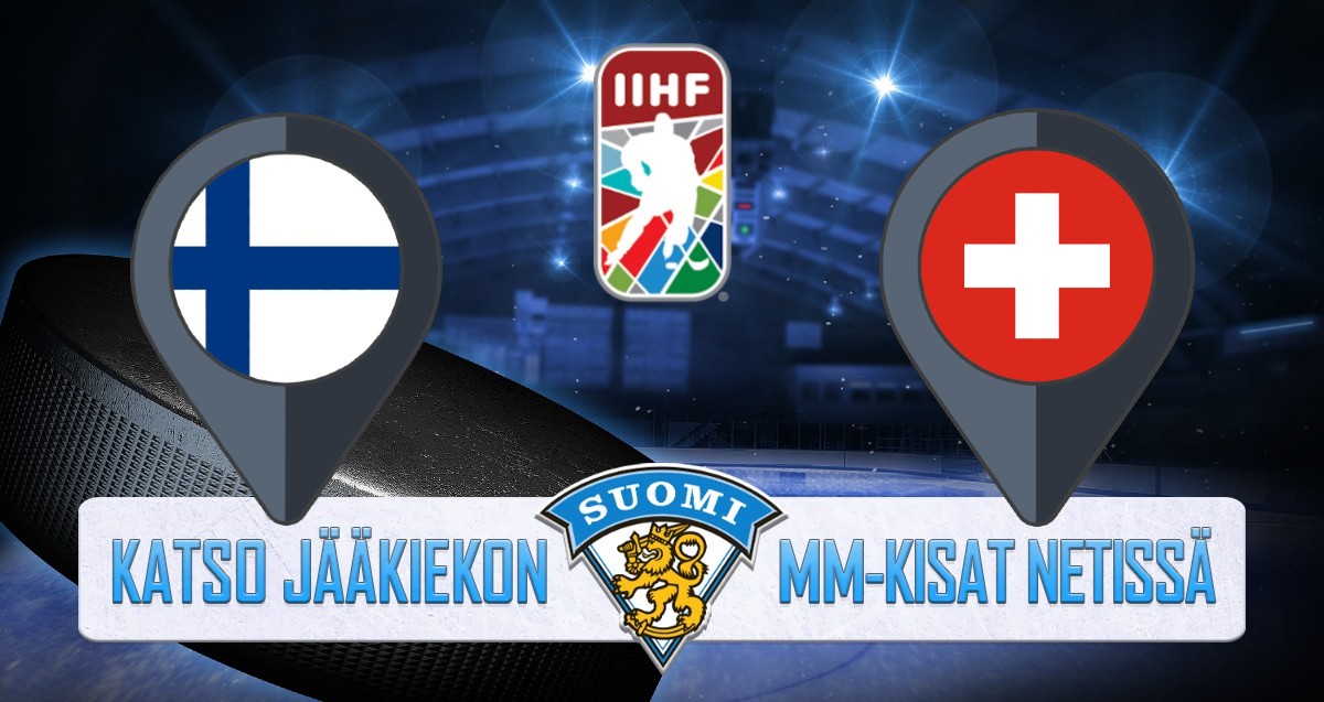 Suomi - Sveitsi Jääkiekon MM kisat