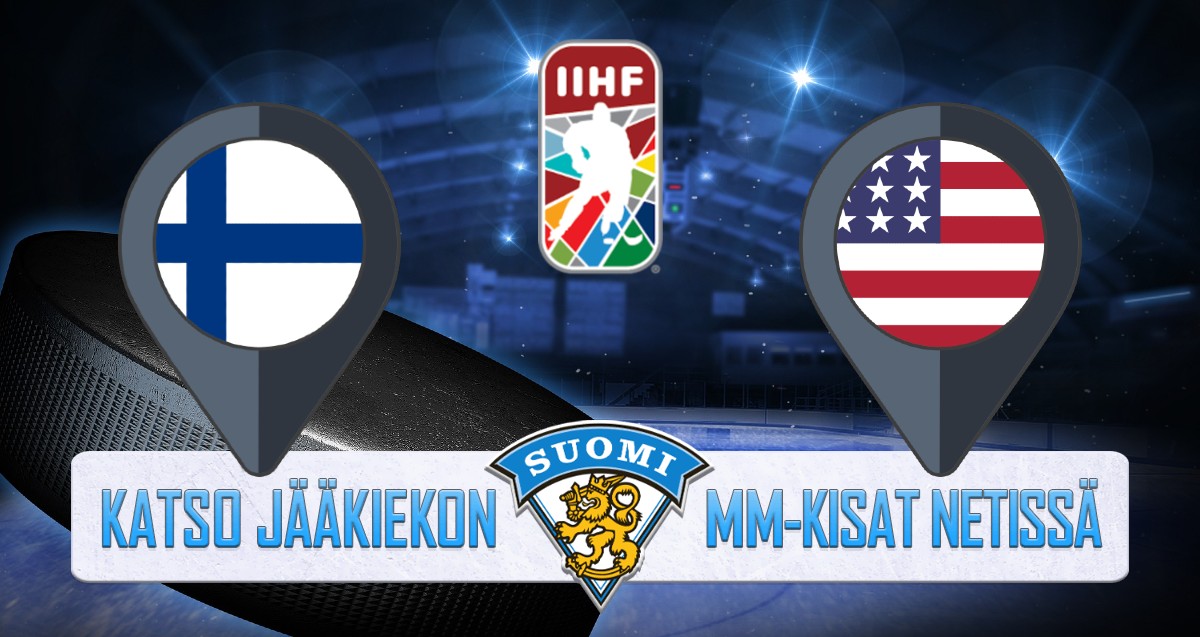 Suomi - USA Jääkiekon MM kisat